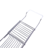 Zhaosheng - Estante de bañera de Acero Inoxidable Accesorios de baño Extensión de Lujo Bañera Caddy Bandeja de Spa Mesa Bandeja de bañera
