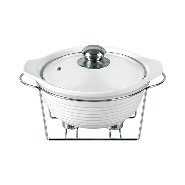 Hardware Zhaosheng: soporte de servidor de servidor de buffet de alimentos de chafer de hierro forjado