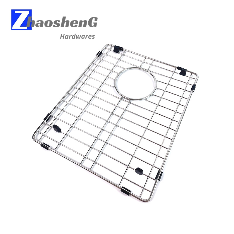 Protector de fregadero de acero inoxidable, rejilla para fregadero de cocina