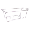 Zhaosheng Hardware - Buffet Chafer Calentador de alimentos Marco de alambre Aluminio Pan Chafing Dish Stand