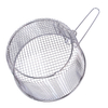 Zhaosheng Hardware - Cesta redonda de alambre de metal para freír con asa plegable