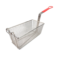 Zhaosheng Hardware - Cesta para freidora de pescado con gancho frontal