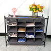 Zhaosheng Hardware - Zapatero de almacenamiento Cubby con estante para zapatos de 16 compartimentos