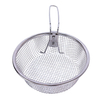 Zhaosheng Hardware - Cesta para freír patatas fritas redondas de acero inoxidable con mango plegable