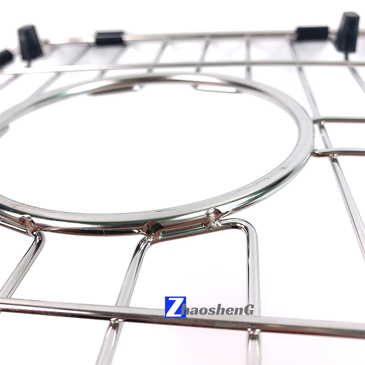 Hardware Zhaosheng - Rejilla inferior del fregadero de acero inoxidable 304