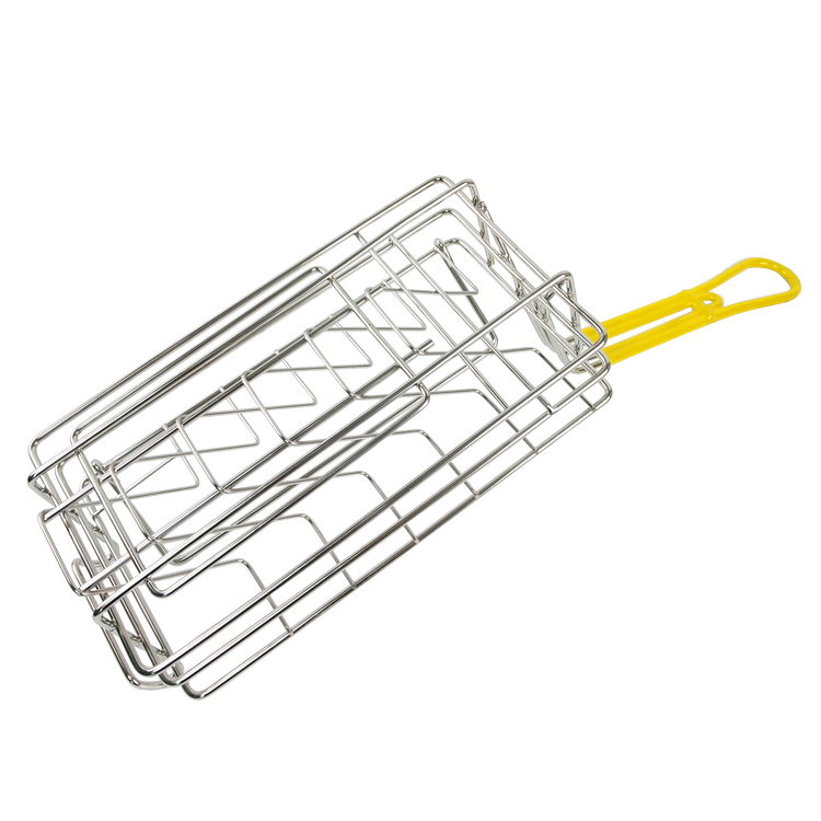 Zhaosheng Hardware - Cesta para freír Alambre de metal Comida frita Pollo Pescado Cesta para freír