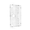 Zhaosheng Hardware - Rejilla inferior para fregadero de cocina, rejilla para fregadero de acero inoxidable