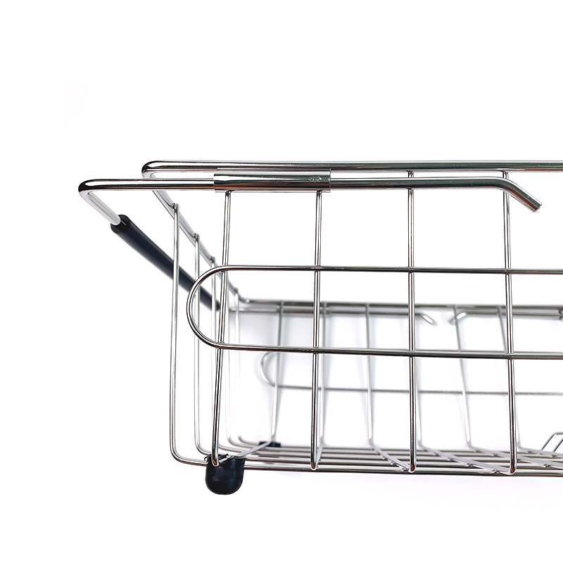 Zhaosheng Hardware - Cesta para fregadero de cocina sobre fregadero, estante para platos expandible