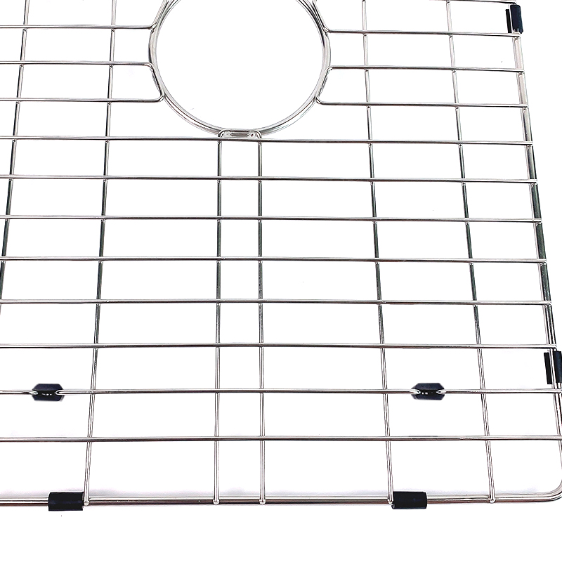 Protector de fregadero de cocina de rejilla inferior de alambre de acero inoxidable personalizado