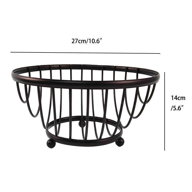 Zhaosheng Hardware - Soporte para soporte de frutas para encimera, cesta para frutero de piña