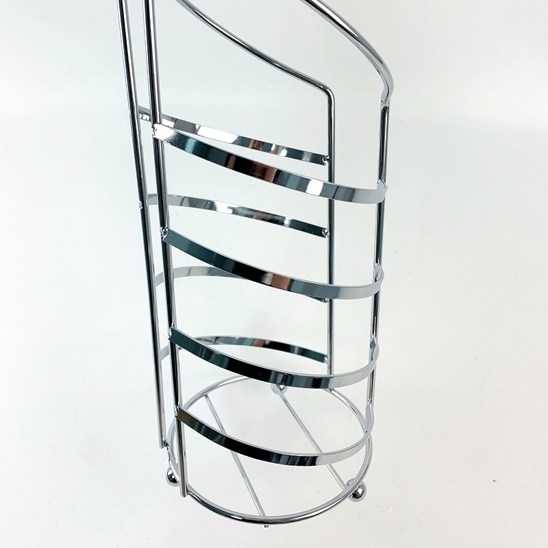 Zhaosheng - Soporte para pañuelos Soporte para almacenamiento de rollos de papel higiénico de metal