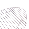 Zhaosheng Hardware - Rejilla para asar ovalada plegable de acero inoxidable para horno, rejilla de alambre para panadería, rejilla para enfriar para hornear y asar