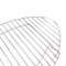 Zhaosheng Hardware - Rejilla para asar ovalada plegable de acero inoxidable para horno, rejilla de alambre para panadería, rejilla para enfriar para hornear y asar