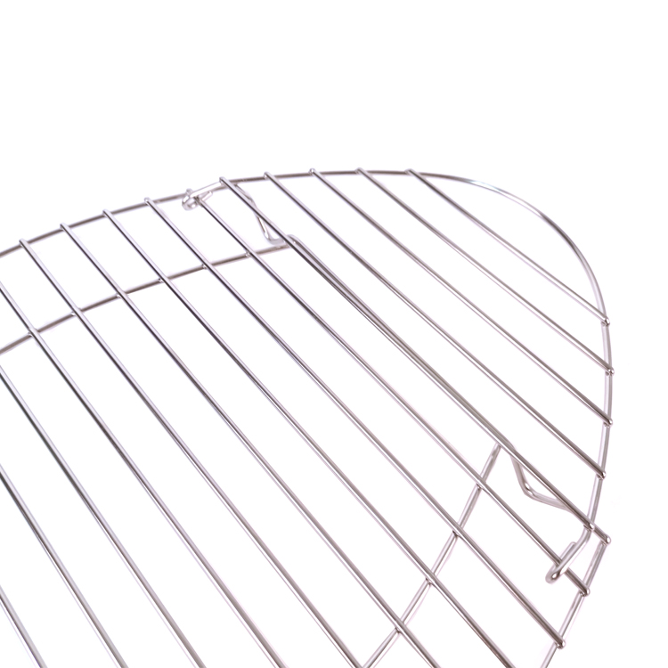 Zhaosheng Hardware - Rejilla para asar ovalada plegable de acero inoxidable para horno, rejilla de alambre para panadería, rejilla para enfriar para hornear y asar