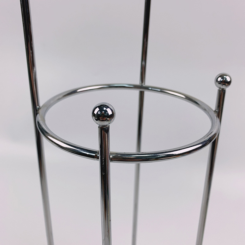 Zhaosheng - Soporte para papel higiénico de pie para baño, soporte para almacenamiento de rollos de papel higiénico
