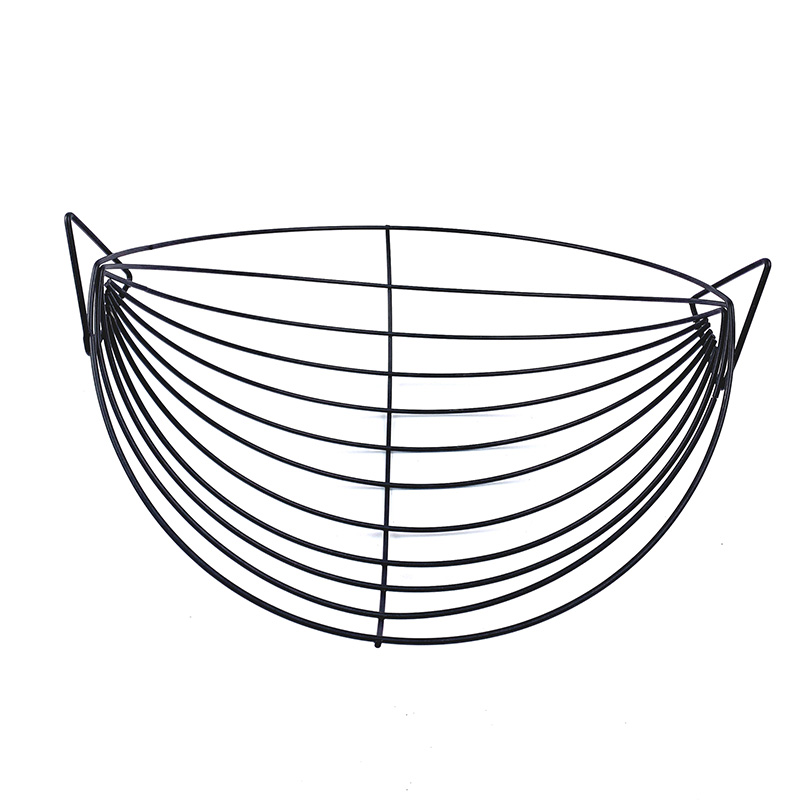 Zhaosheng Hardware - Organizador de frutas y alimentos de cocina, cesta de frutas de metal de 2 niveles para almacenamiento de pan y refrigerios