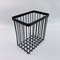 Zhaosheng Hardware - Cesta de almacenamiento de alambre Bakset de metal negro para almacenamiento de cocina y baño