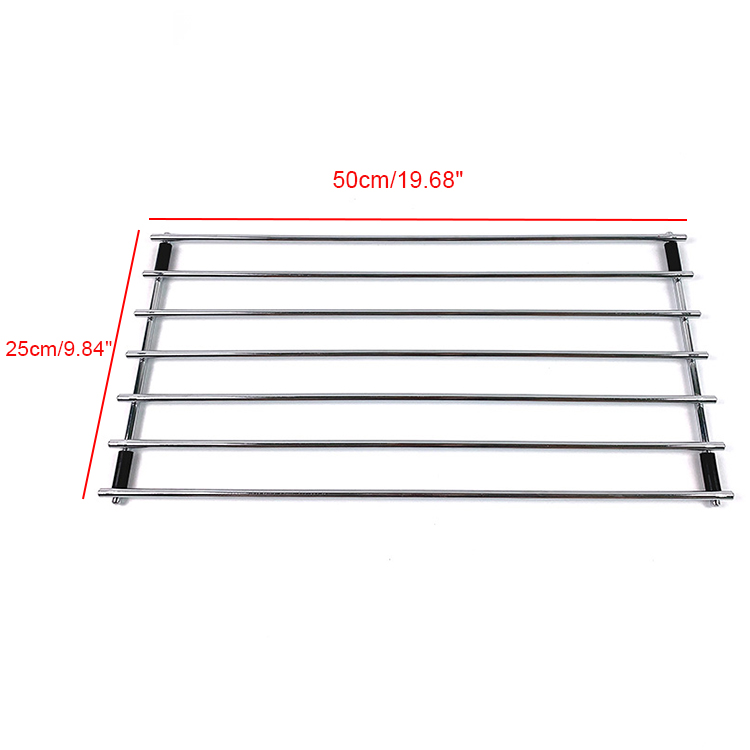 Zhaosheng Hardware - Soporte para ollas de acero inoxidable para mostrador de cocina, salvamanteles de metal para platos calientes, ollas y sartenes