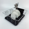 Zhaosheng Hardware - Rejilla para secar platos de gran capacidad con soporte para utensilios