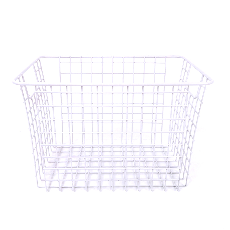 Zhaosheng Hardware - Cesta de almacenamiento de metal, gabinete de baño, cesta de alambre para lavandería, organizador de almacenamiento para el hogar, contenedor de almacenamiento de alimentos