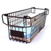 Zhaosheng Hardware - Cesta de alambre apilable, almacenamiento de cocina en el hogar, cesta de verduras de metal, organización de despensa