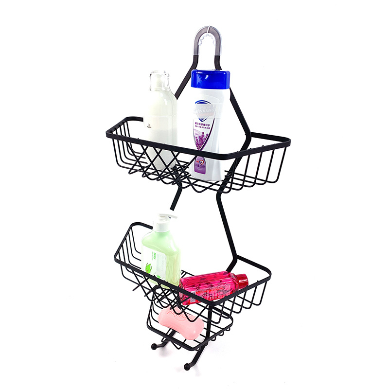 Zhaosheng - Estante para carrito de ducha de baño colgante nórdico Estante de baño de 3 capas