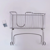 Zhaosheng Hardware - Soporte para tabla de planchar de hierro para montaje en pared, organizador para tabla de planchar con alambre de metal cromado