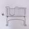 Zhaosheng Hardware - Soporte para tabla de planchar de hierro para montaje en pared, organizador de alambre de metal cromado para tabla de planchar