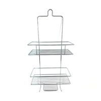 Zhaosheng - Organizador de almacenamiento para baño sobre el cabezal de ducha, estante de cocina, estante de ducha, carrito de ducha colgante
