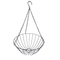 Zhaosheng Hardware - Cesta de fibra de coco, soporte para plantas de alambre redondo, cesta colgante de metal