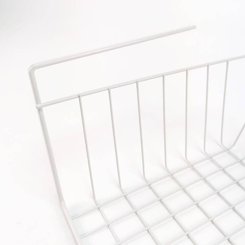 Zhaosheng Hardware - Cesta colgante para almacenamiento debajo del estante, para el hogar, cocina, baño, cesta de alambre para almacenamiento de despensa