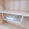 Zhaosheng Hardware - Cesta colgante para almacenamiento debajo del estante, para el hogar, cocina, baño, cesta de alambre para almacenamiento de despensa
