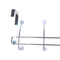 Zhaosheng Hardware - Percha para colgar sobre la puerta Ganchos para ropa de acero inoxidable Perchas para ropa Ganchos para colgar abrigos