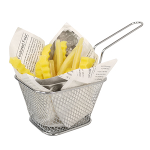 Zhaosheng Hardware - Mini cesta para freír patatas fritas de acero inoxidable