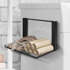 Percha magnética plegable para ropa, perchas plegables, organizador para lavadora