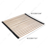 Escurridor de platos enrollable sobre el fregadero, estante plegable de acero inoxidable para fregadero