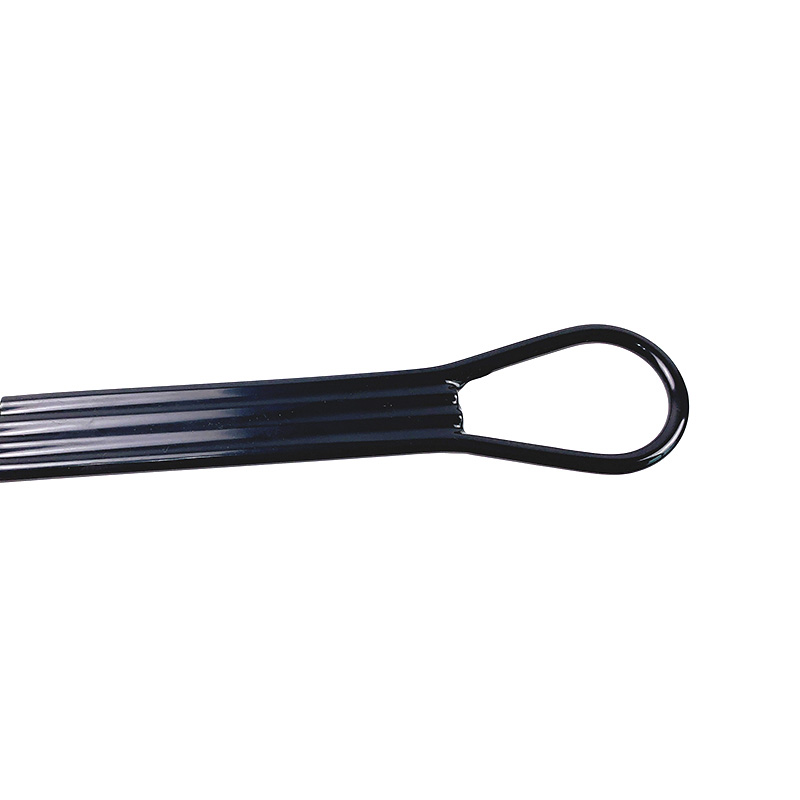 Zhaosheng Hardware - Cesta rectangular para freír, cesta comercial para freír con mango recubierto de negro