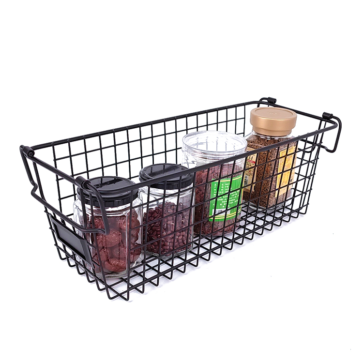 Cesta de alambre apilable