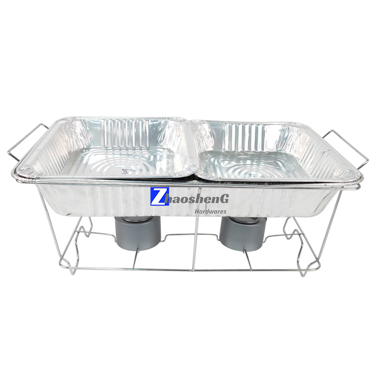 Hardware Zhaosheng - Cromo Buffet Buffet Alimentador Sirviendo plato de plato Ratch de alambre de alambre