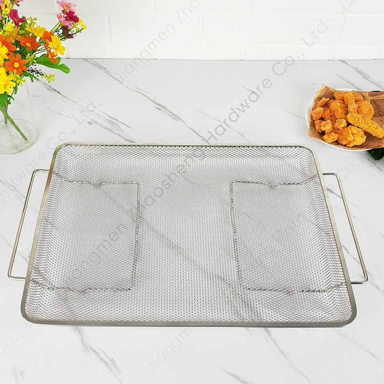 Zhaosheng Hardware - Bandeja comercial para freír al aire con horno y freidora de pared de acero inoxidable