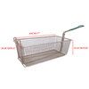 Zhaosheng Hardware - Cesta de metal para freír con mango resistente al calor