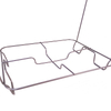 Hardware Zhaosheng - 1/2 Rack de roce de alambre desechable de medio tamaño con sartén de aluminio y cuchara