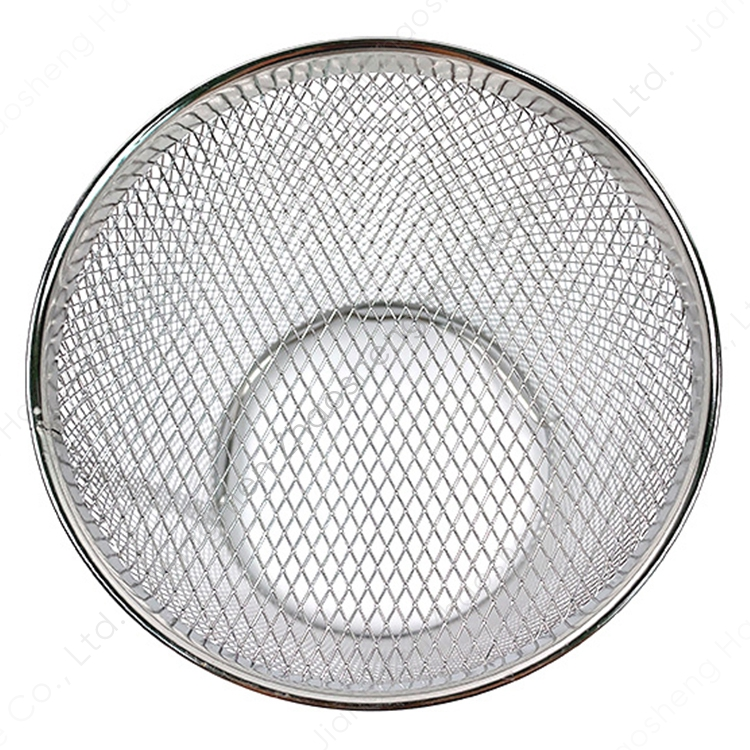 Zhaosheng Hardware - Cesta para freidora de estufa, olla redonda de malla de alambre de acero inoxidable