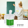 Zhaosheng Hardware - Soporte para recipiente de toallita de alambre Soporte de montaje en pared Dispensador de recipiente Dispensador de guantes