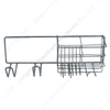 Zhaosheng - Fabricante Carrito de ducha de malla duradero Estante de baño resistente sin perforación