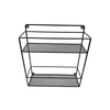 Zhaosheng - Estante de alambre para el hogar, soporte de pared para baño, estante de almacenamiento para cocina, soporte para especias
