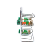 Zhaosheng Hardware - Organizador de botellas de condimentos para el hogar, estante de especias para 8 botellas