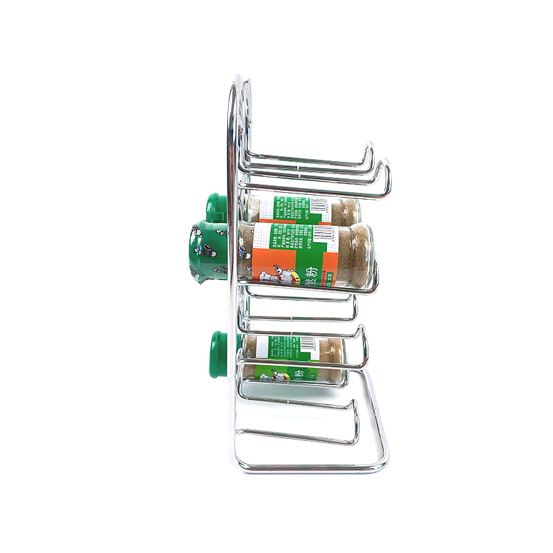 Zhaosheng Hardware - Organizador de botellas de condimentos para el hogar, estante de especias para 8 botellas