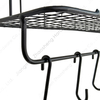 Zhaosheng Hardware - Organizador de suspensión de pared, cesta colgante, puerta, despensa, estante de almacenamiento, estantes flotantes de madera para montaje en pared