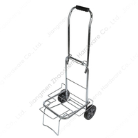 Zhaosheng Hardware - Carros de equipaje con ruedas de metal Carro de mercado Carros utilitarios manuales de compras plegables